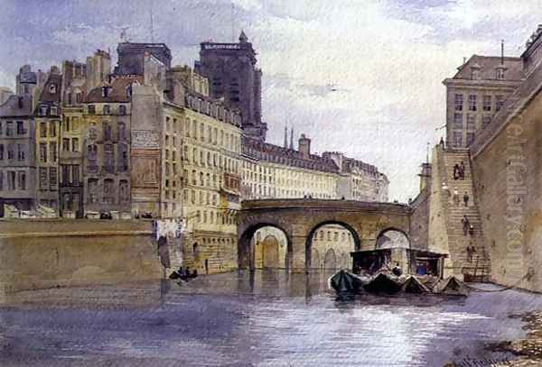 Hotel de Paris, 1838 Oil Painting by Richard Redgrave