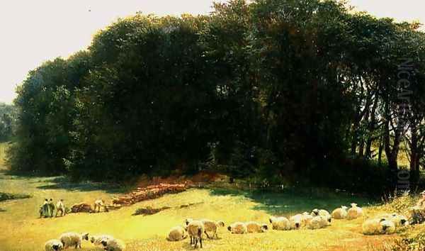 Sweet Summer Time, 1869 Oil Painting by Richard Redgrave