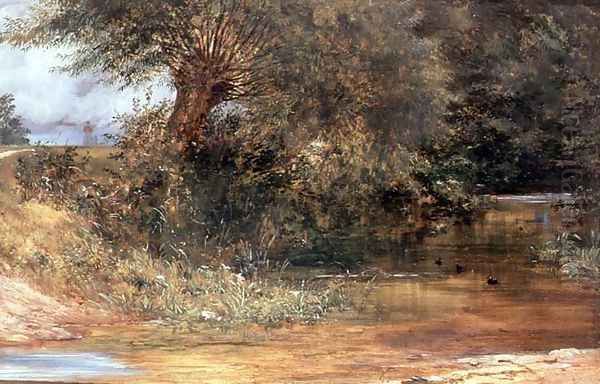 The Source of the Stream Oil Painting by Richard Redgrave