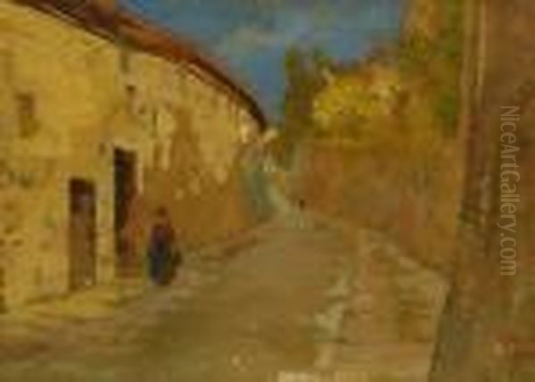 Strada Dicampagna Oil Painting by Carlo Passigli