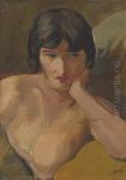 Figura Didonna Oil Painting by Carlo Passigli