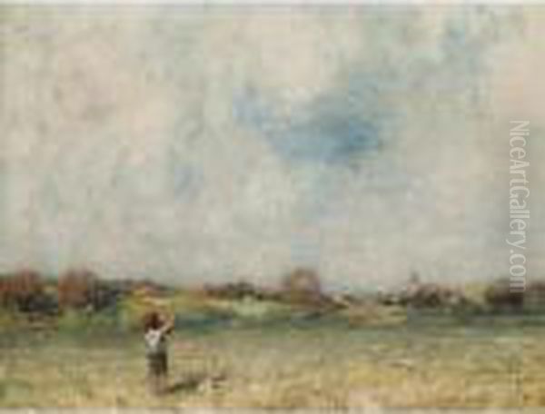 The Kite Oil Painting by James Paterson