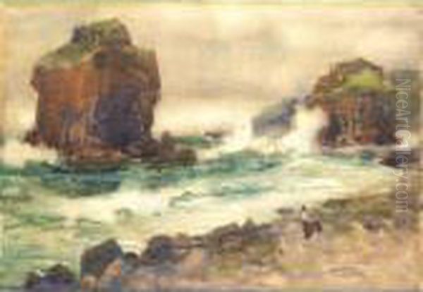 The Sisters, Teneriffe Oil Painting by James Paterson