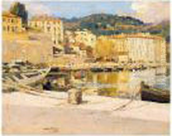 Ajaccio, Corsica From The Quay Oil Painting by James Paterson