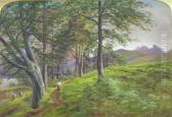 Arrochar Oil Painting by Waller Hugh Paton