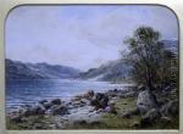 Loch Striven, Clyde Oil Painting by Waller Hugh Paton