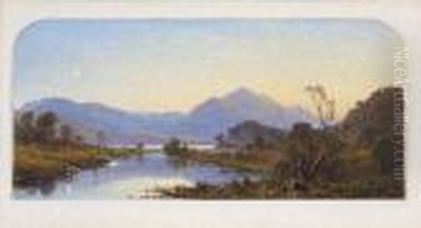 Benvenue From Near The Bridge Of Turk Oil Painting by Waller Hugh Paton