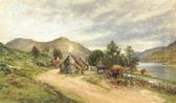 Arrochar, Dunbartonshire Oil Painting by Waller Hugh Paton