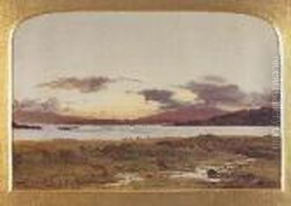 Evening At North Connel Oil Painting by Waller Hugh Paton