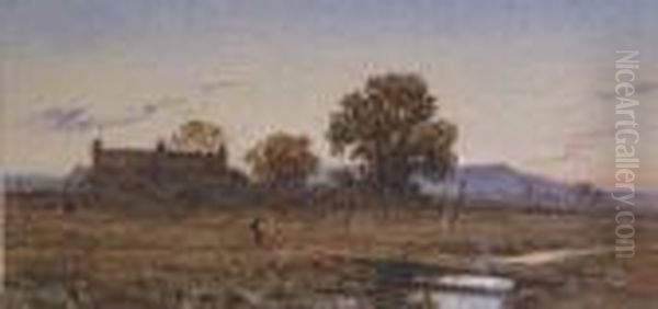 Near Forres Oil Painting by Waller Hugh Paton