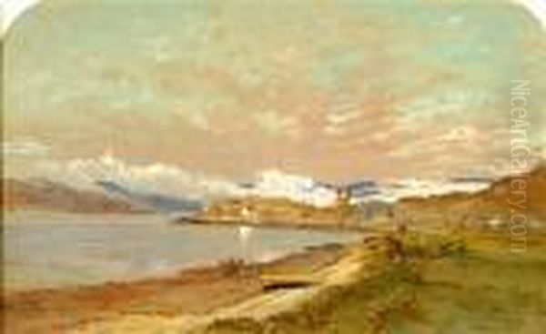 Kyleakin, Skye Oil Painting by Waller Hugh Paton