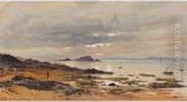 North Berwick Oil Painting by Waller Hugh Paton