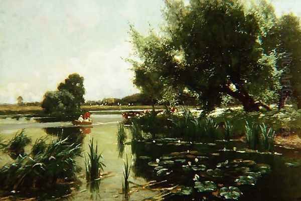 Summer, one of a set of the four seasons Oil Painting by Arthur Walker Redgate