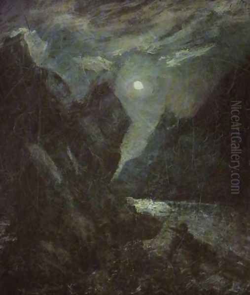 The Lorelei Oil Painting by Albert Pinkham Ryder