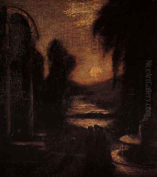 The Temple of the Mind Oil Painting by Albert Pinkham Ryder