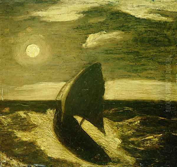 The Toilers of the Sea 1880 Oil Painting by Albert Pinkham Ryder