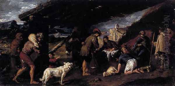 Adoration of the Shepherds Oil Painting by Juan Ribalta