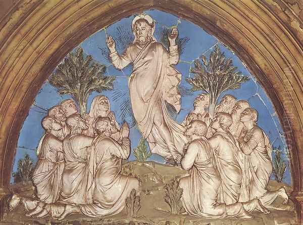 Ascension of Christ Oil Painting by Luca della Robbia