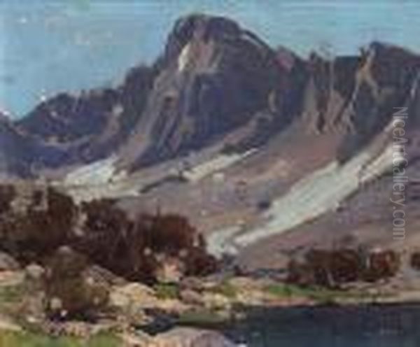 Sierra Landscape Oil Painting by Edgar Alwin Payne