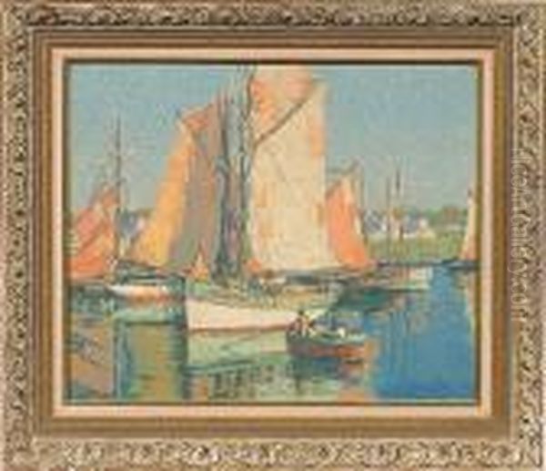 Untitled Oil Painting by Edgar Alwin Payne