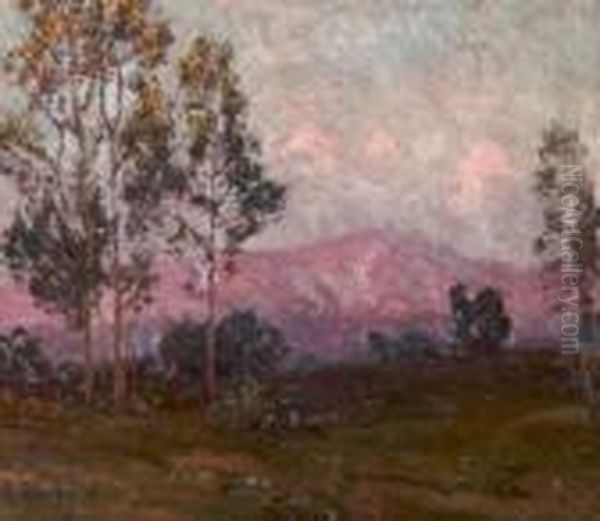 Evening Glow, Monteray Oil Painting by Edgar Alwin Payne