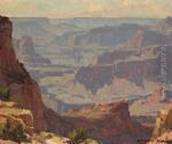 The Grand Canyon Oil Painting by Edgar Alwin Payne