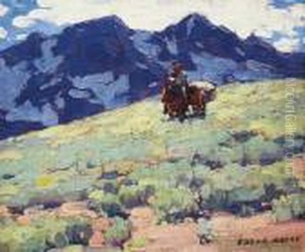 Sierra Packer Oil Painting by Edgar Alwin Payne