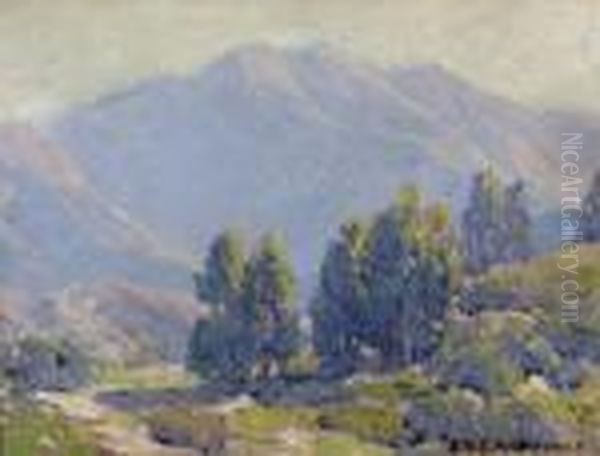 Mountain Landscape Edgar Payneh Oil Painting by Edgar Alwin Payne