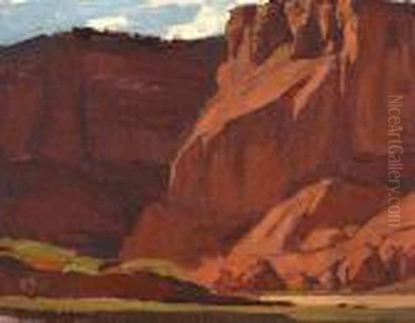 Canyon De Chelly Oil Painting by Edgar Alwin Payne