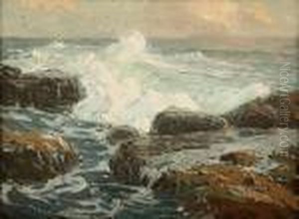 When The Tide Is Low Oil Painting by Edgar Alwin Payne