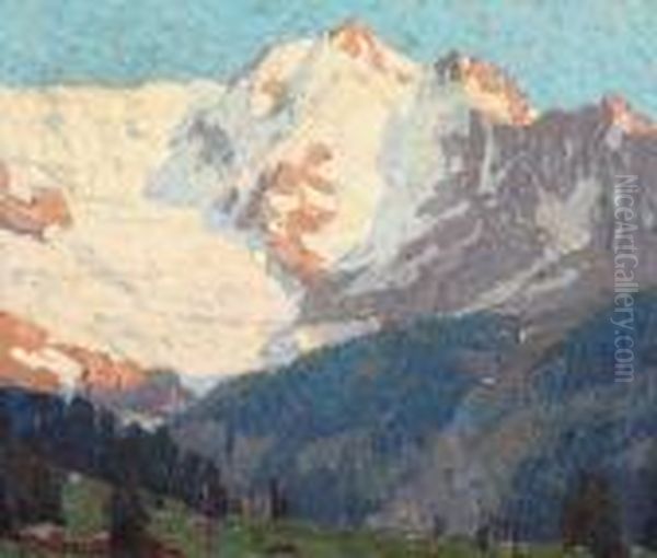 Alpine Glaciers by Edgar Alwin Payne