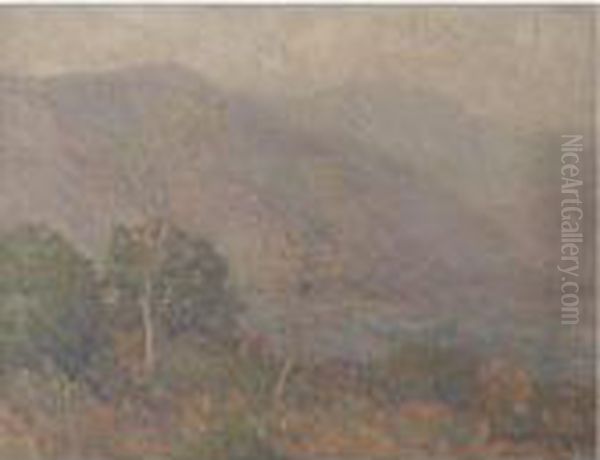 Spring In The Mountains Oil Painting by Edgar Alwin Payne