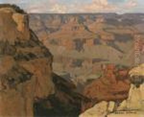 Grand Canyon Oil Painting by Edgar Alwin Payne