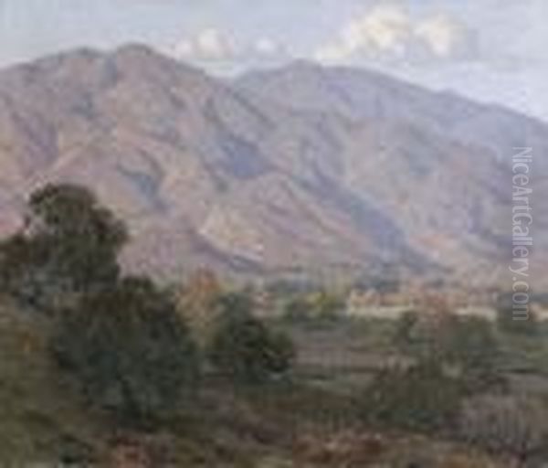 Hills Of The Southland Oil Painting by Edgar Alwin Payne