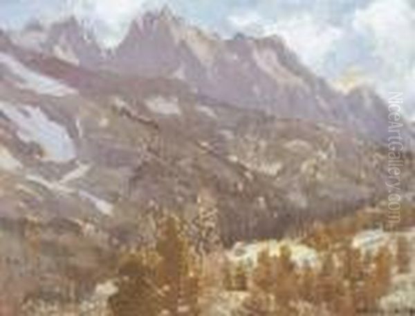 Near Bishop Oil Painting by Edgar Alwin Payne