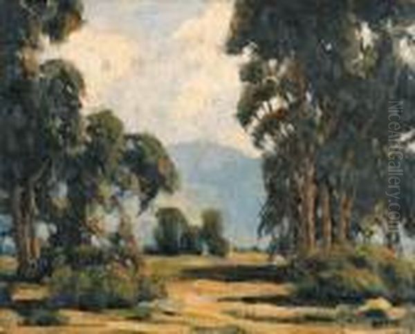 Eucalyptus Oil Painting by Edgar Alwin Payne