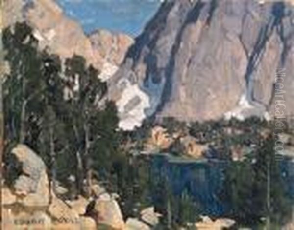 In The Heart Of The Sierras Oil Painting by Edgar Alwin Payne