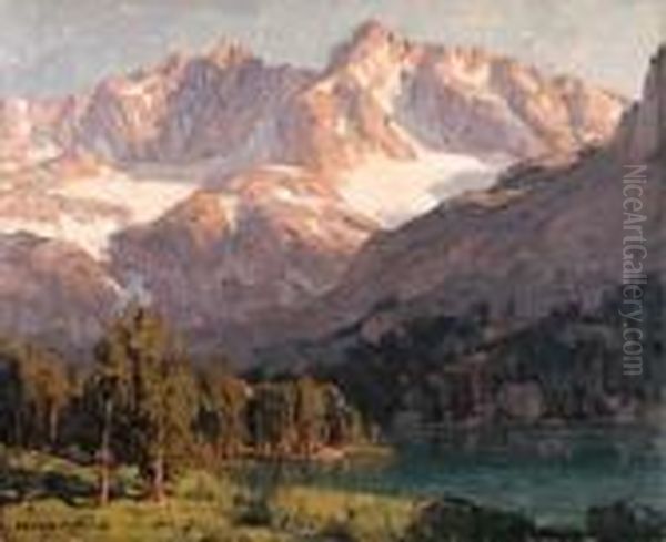 High Sierras Oil Painting by Edgar Alwin Payne