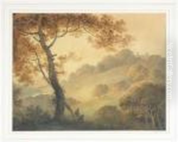 Pastoral Scenes Oil Painting by William Payne