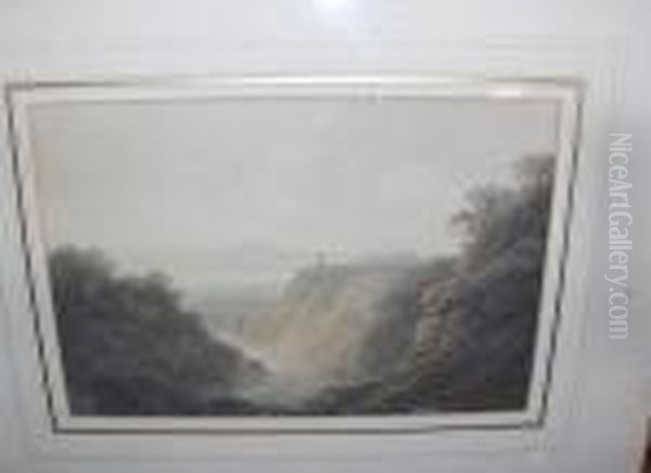 View Of The Avon Gorge Oil Painting by William Payne