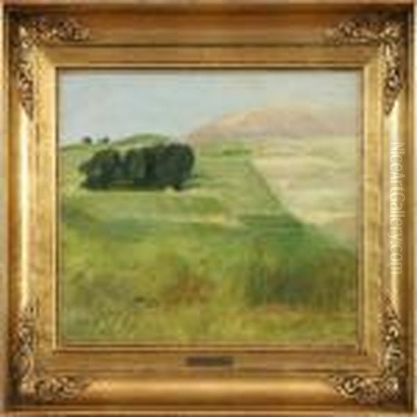 Landscape Oil Painting by Viggo Christian Frederick Pedersen