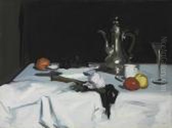 The Coffee Pot Oil Painting by Samuel John Peploe