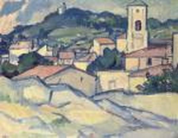 Cassis Oil Painting by Samuel John Peploe