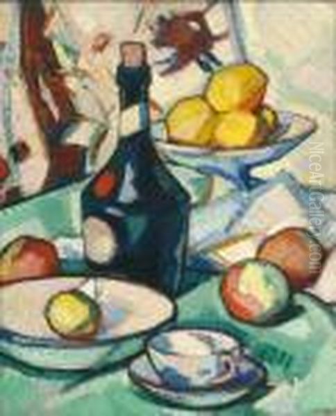 Still Life Oil Painting by Samuel John Peploe