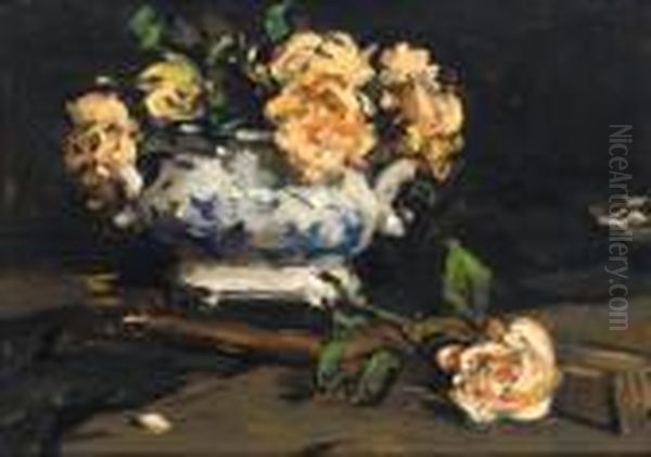 Still Life Oil Painting by Samuel John Peploe