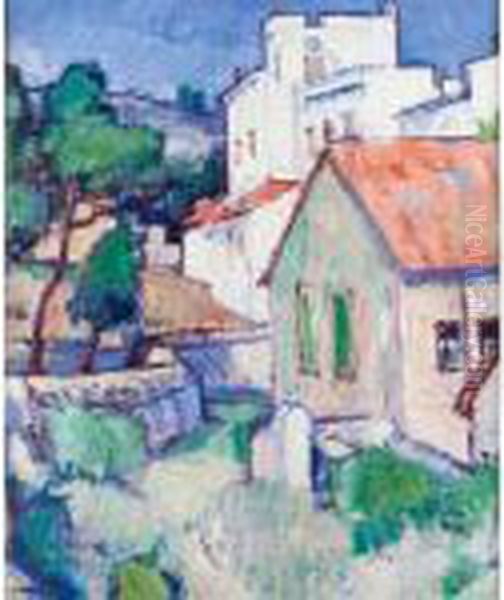 Cassis Oil Painting by Samuel John Peploe