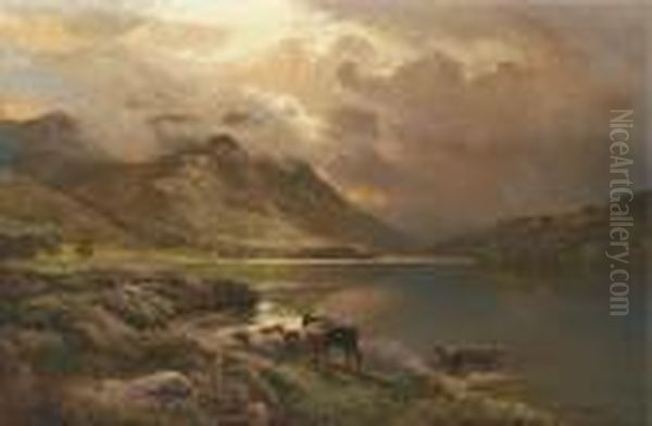 Glen Dochart, Perthshire Oil Painting by Sidney Richard Percy