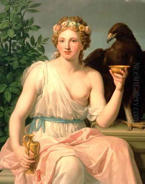 Hebe, 1784 Oil Painting by Francisco Javier Ramos y Albertos