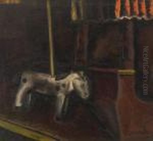 Le Cheval De Carrousel Oil Painting by Constant Permeke