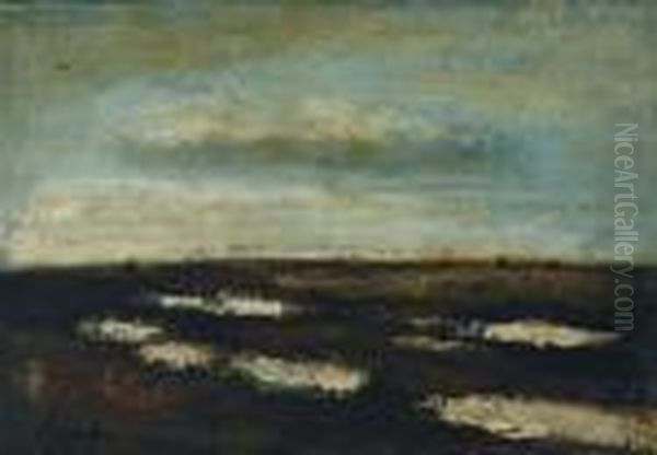 Seascape Oil Painting by Constant Permeke